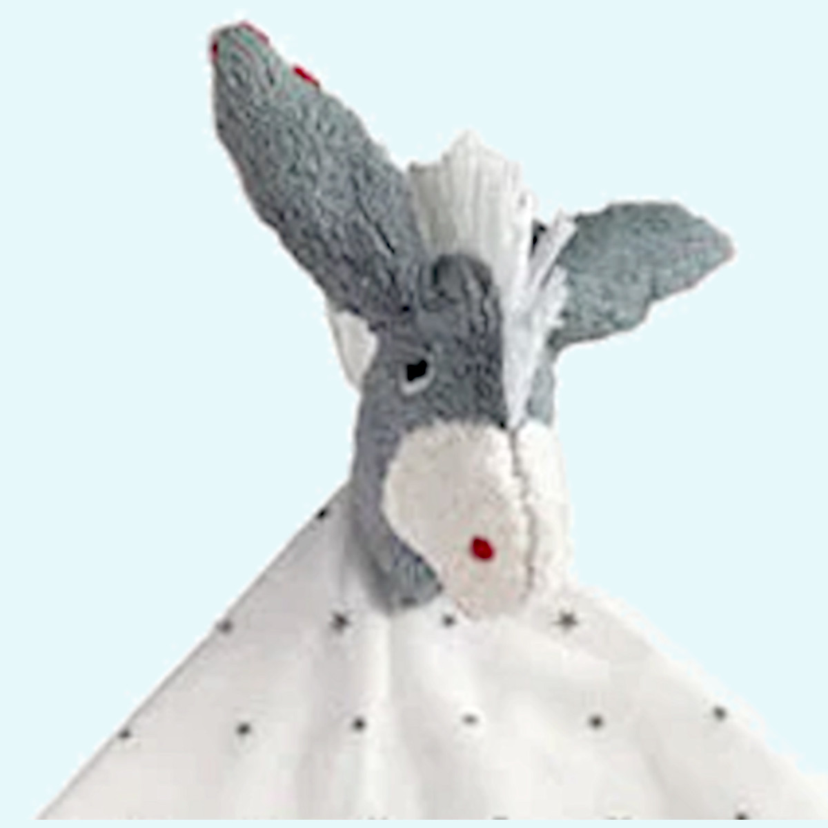 Baby Schnuffeltuch aus 100% Bio Baumwolle - Pat & Patty Schnuffeltuch mit Kuscheltier für Babys aus 100% Bio Baumwolle von Pat & Patty
