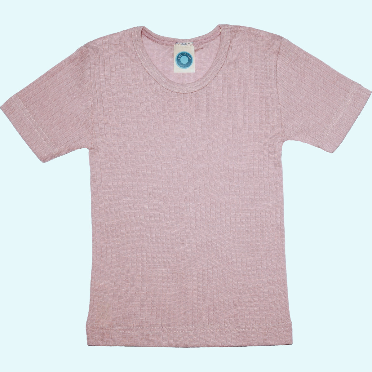 Kinder Unterhemd aus Wolle-Seide-Baumwolle - Cosilana Kurzarm Unterhemd für Kinder aus Wolle-Seide-Baumwolle von Cosilana