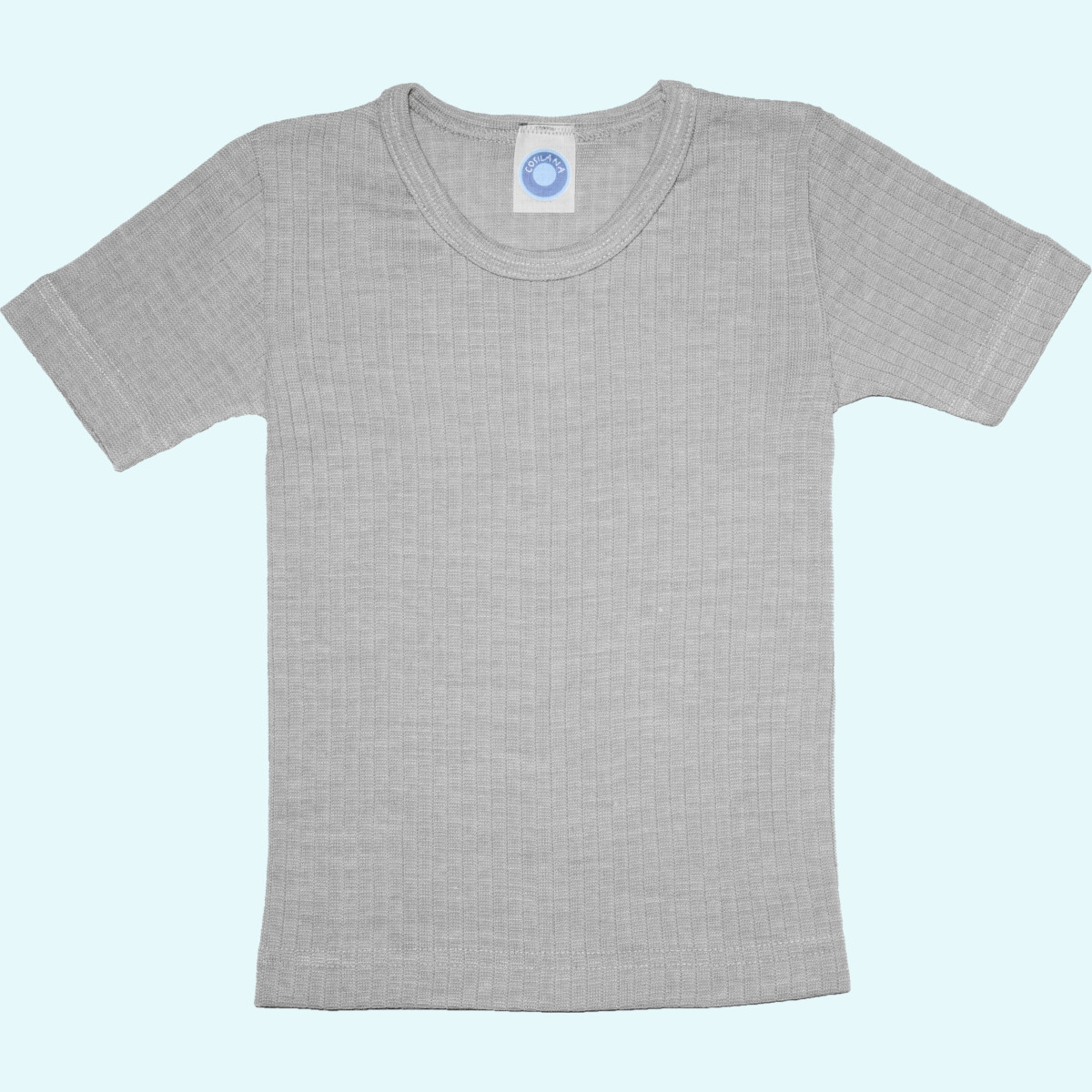 Kinder Unterhemd aus Wolle-Seide-Baumwolle - Cosilana Kurzarm Unterhemd für Kinder aus Wolle-Seide-Baumwolle von Cosilana