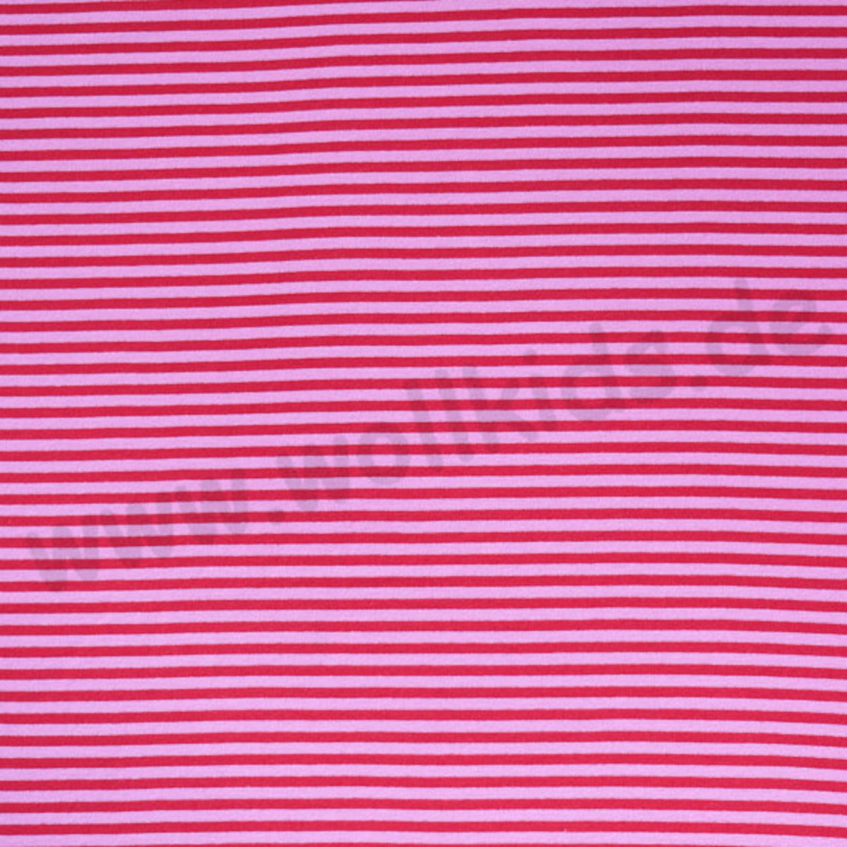 Wundervoller BIO Baumwoll - Bündchen Stoff rosa himbeer Ringel - griffig & besonders weich zugleich