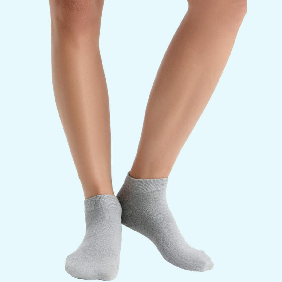 Damen Herren BIO Baumwoll Sneaker Socken farbig uni oder Ringel