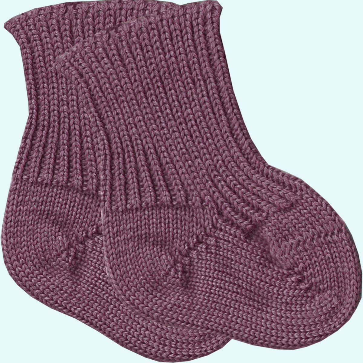 Warme Erstlingssocken aus reiner Merino Schurwolle - Grödo Warme Erstlingssocken aus reiner Schurwolle von Grödo