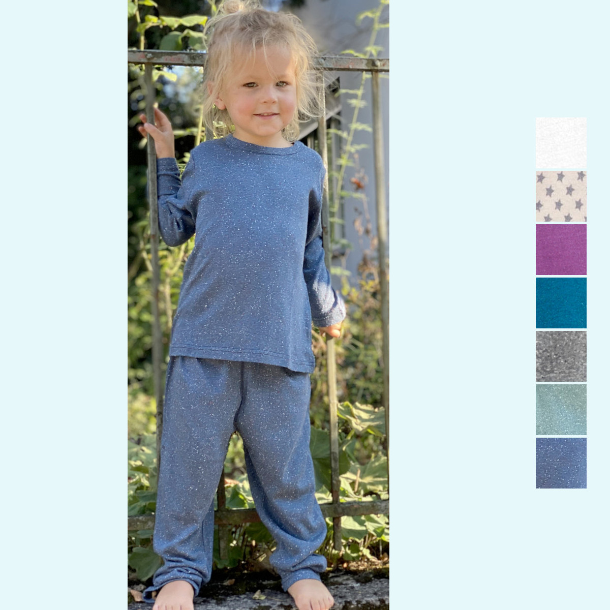 Zärtliche Kinder Sommer Leggings aus reiner Bourette Seide von Alkena - für empfindliche Haut & bei Neurodermitis Zärtliche Kinder Sommer Leggings aus reiner Bourette Seide von Alkena - für empfindliche Haut & bei Neurodermitis